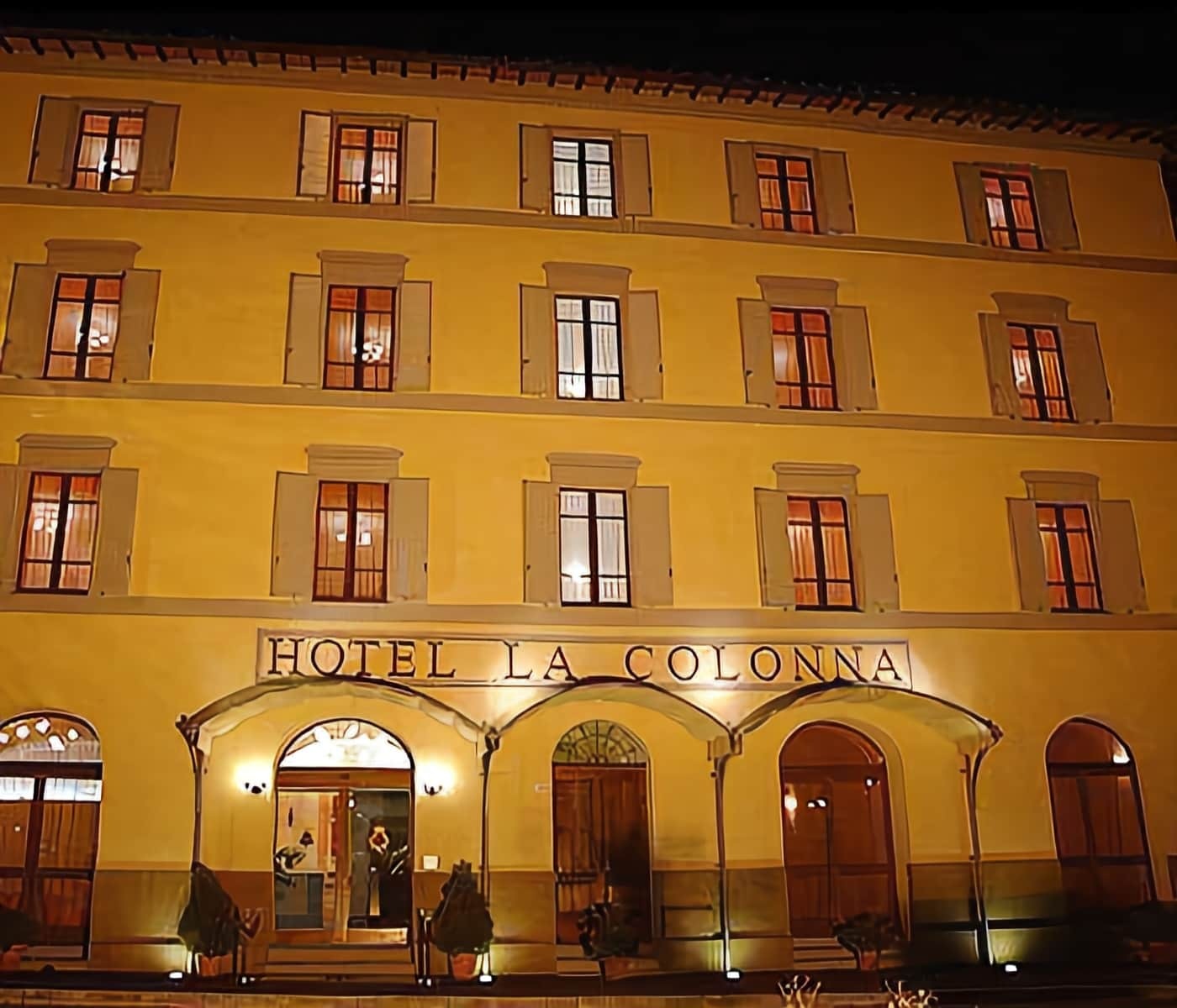 Hotel La Colonna Siena Esterno foto